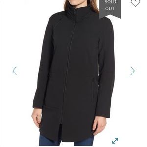 Kristin Blake raincoat with detachable hood